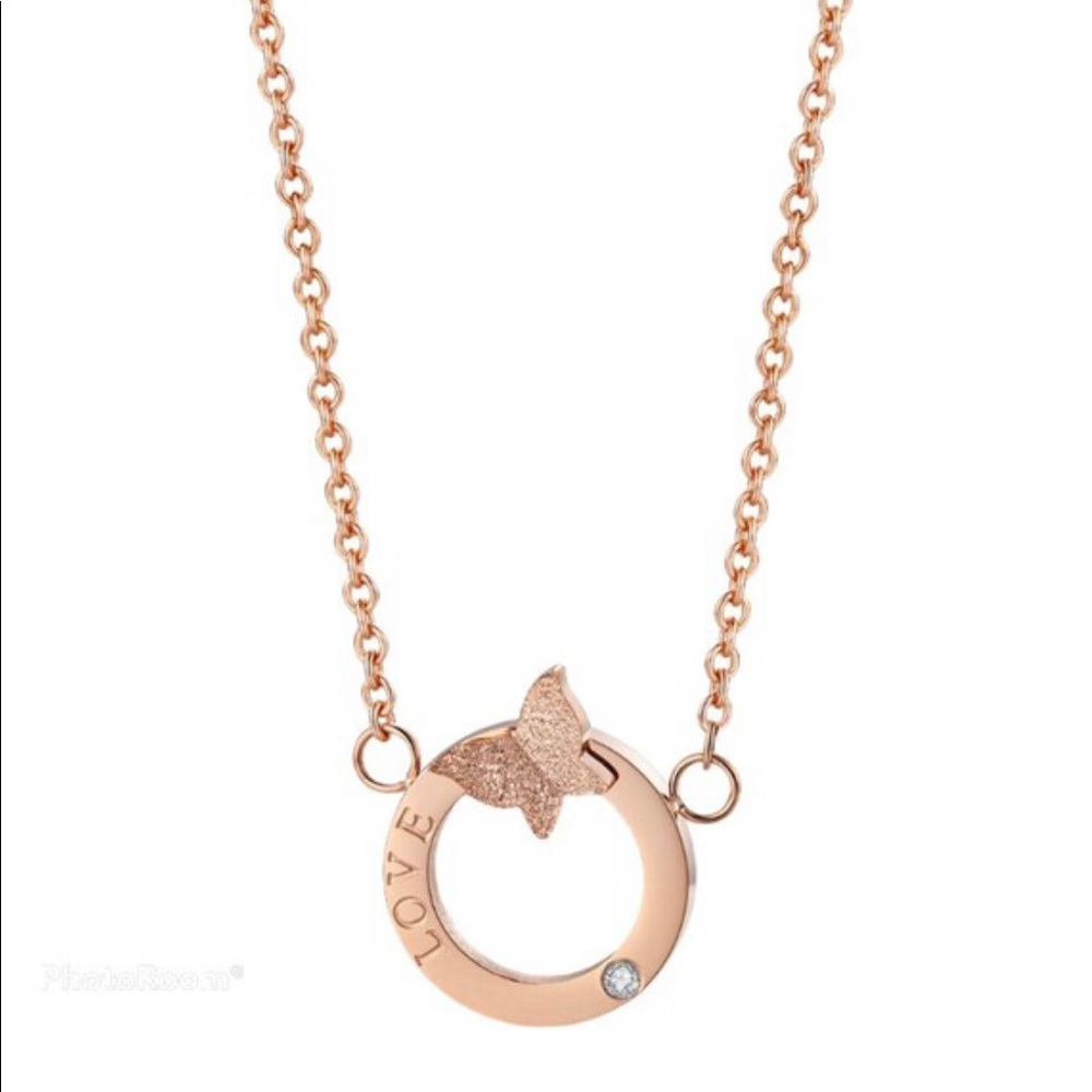 Love Butterfly 18” Necklace